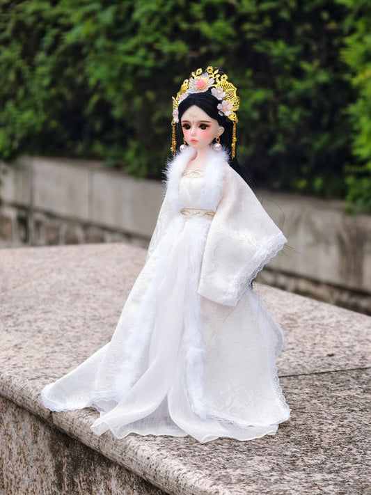 LINYARTH 1/6 BJD Doll Hand-Painted Chinese Ancient Style Anime Doll Set (Xue)
