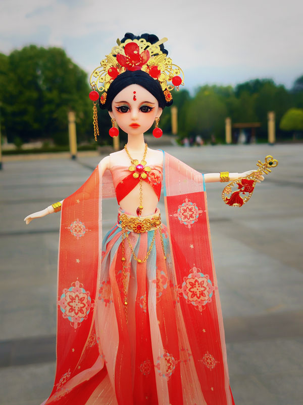 LINYARTH 1/6 BJD Doll Hand-Painted Chinese Ancient Style Anime Doll Set (Yao)