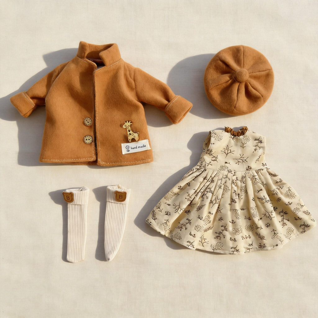LINYARTH 1/6 BJD Doll Clothes Set, 30cm SD Doll Outfits with Multiple Styles, Cute Fashion Doll Accessories for 11.81 Inch Dolls, Mix and Match Doll Clothing for Collection Photography Cosplay Gift (Doll Not Included)