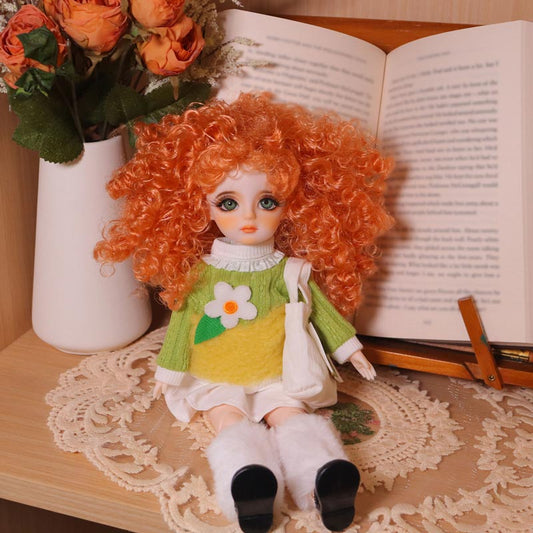 1/6 BJD Doll Spring Elf Hand-Painted Face 30cm Collectible Gift (Poppy)