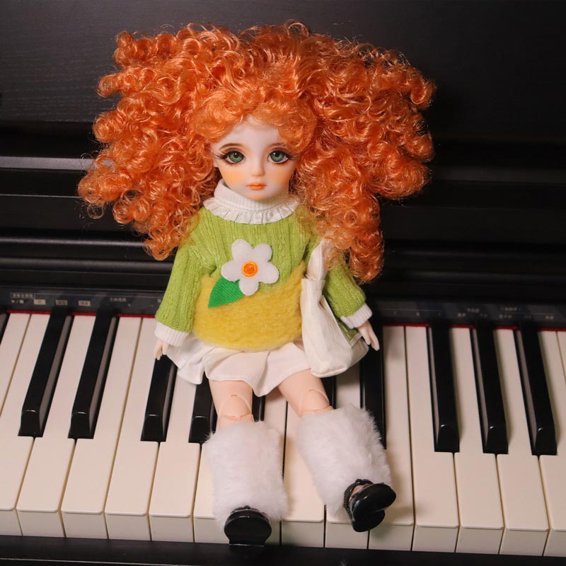 1/6 BJD Doll Spring Elf Hand-Painted Face 30cm Collectible Gift (Poppy)
