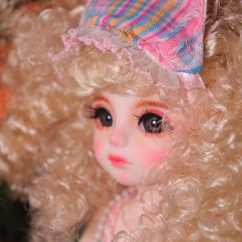 1/6 BJD Doll Seaside Illustrator Hand-Painted Face 30cm Collectible Gift（Lola）