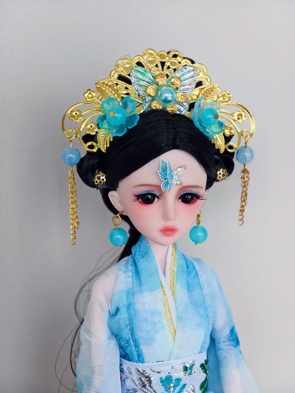 LINYARTH 1/6 BJD Doll Hand-Painted Chinese Ancient Style Anime Doll Set (Die)