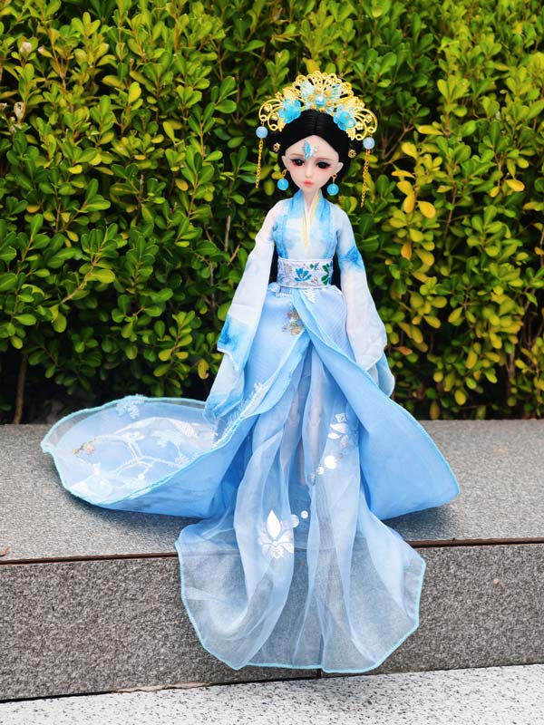 LINYARTH 1/6 BJD Doll Hand-Painted Chinese Ancient Style Anime Doll Set (Die)