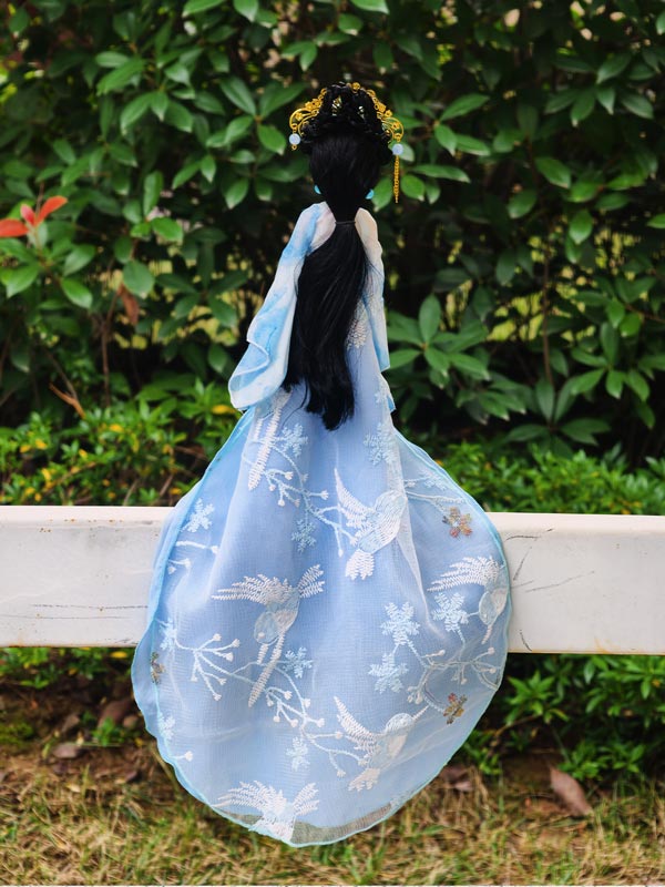 LINYARTH 1/6 BJD Doll Hand-Painted Chinese Ancient Style Anime Doll Set (Die)