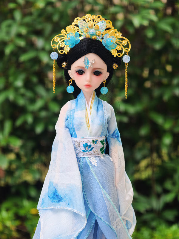 LINYARTH 1/6 BJD Doll Hand-Painted Chinese Ancient Style Anime Doll Set (Die)