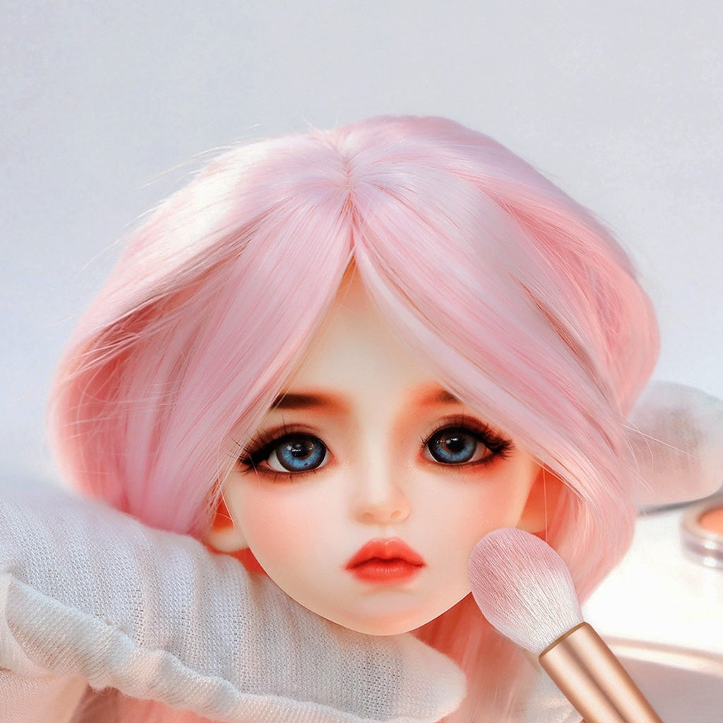 LINYARTH 1/6 Scale Doll Head Hand-Painted Face sculpt Ball-Jointed Doll Makeup for 30cm BJD Accessories