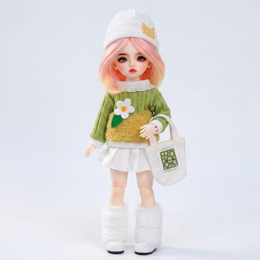 1/6 BJD Clothes 30cm Action Figure Outfits Hook&Loop Non-Fade Washable