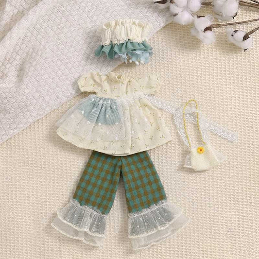 1/6 BJD Clothes 30cm Action Figure Outfits Hook&Loop Non-Fade Washable