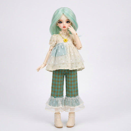 1/6 BJD Clothes 30cm Action Figure Outfits Hook&Loop Non-Fade Washable