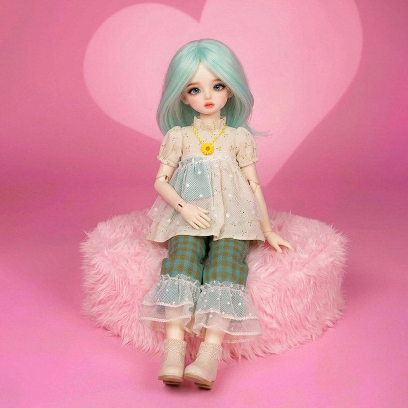 1/6 BJD Clothes 30cm Action Figure Outfits Hook&Loop Non-Fade Washable