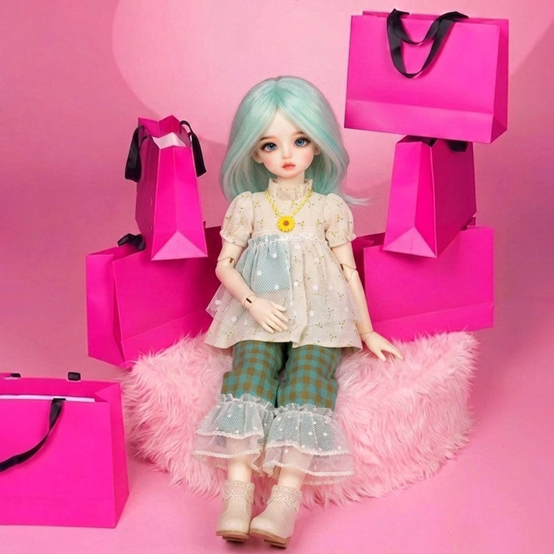 1/6 BJD Clothes 30cm Action Figure Outfits Hook&Loop Non-Fade Washable