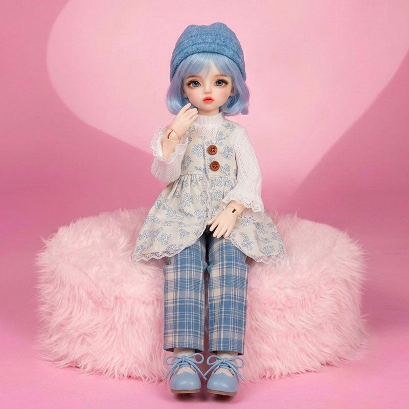 1/6 BJD Clothes 30cm Action Figure Outfits Hook&Loop Non-Fade Washable