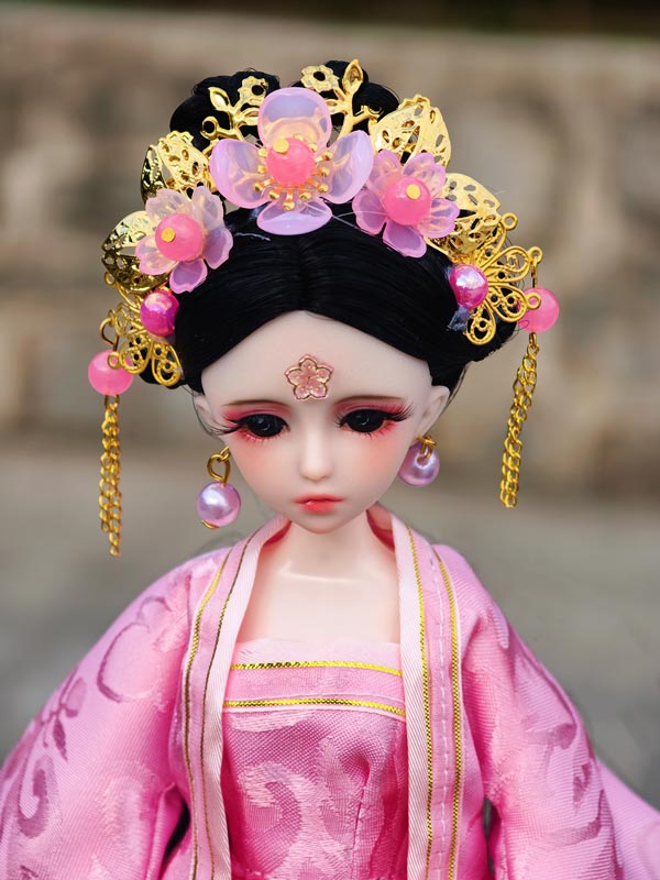 LINYARTH 1/6 BJD Doll Hand-Painted Chinese Ancient Style Anime Doll Set (Tao)