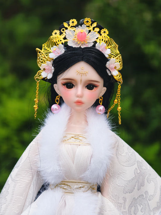 LINYARTH 1/6 BJD Doll Hand-Painted Chinese Ancient Style Anime Doll Set (Xue)