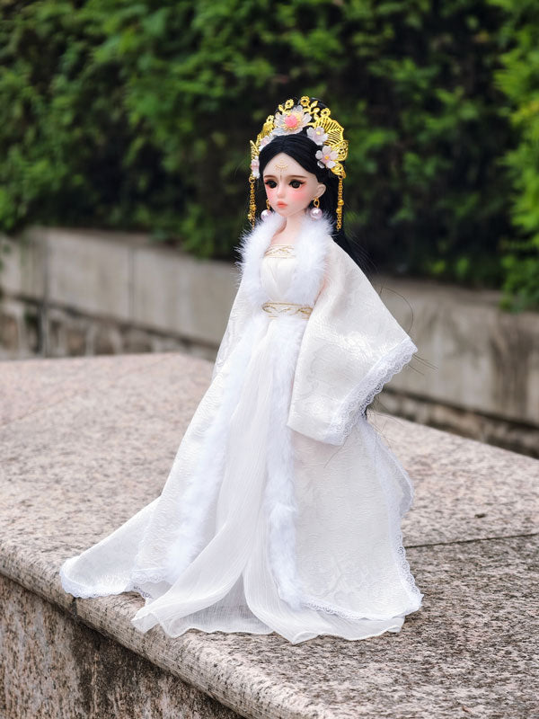 LINYARTH 1/6 BJD Doll Hand-Painted Chinese Ancient Style Anime Doll Set (Xue)