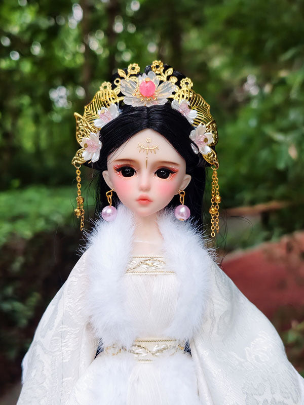 LINYARTH 1/6 BJD Doll Hand-Painted Chinese Ancient Style Anime Doll Set (Xue)