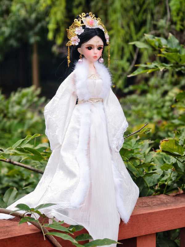 LINYARTH 1/6 BJD Doll Hand-Painted Chinese Ancient Style Anime Doll Set (Xue)