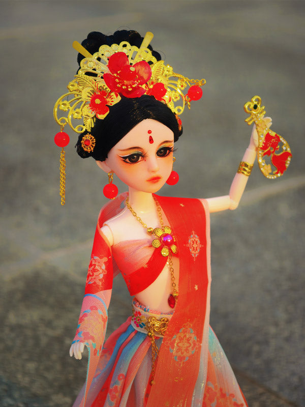 LINYARTH 1/6 BJD Doll Hand-Painted Chinese Ancient Style Anime Doll Set (Yao)